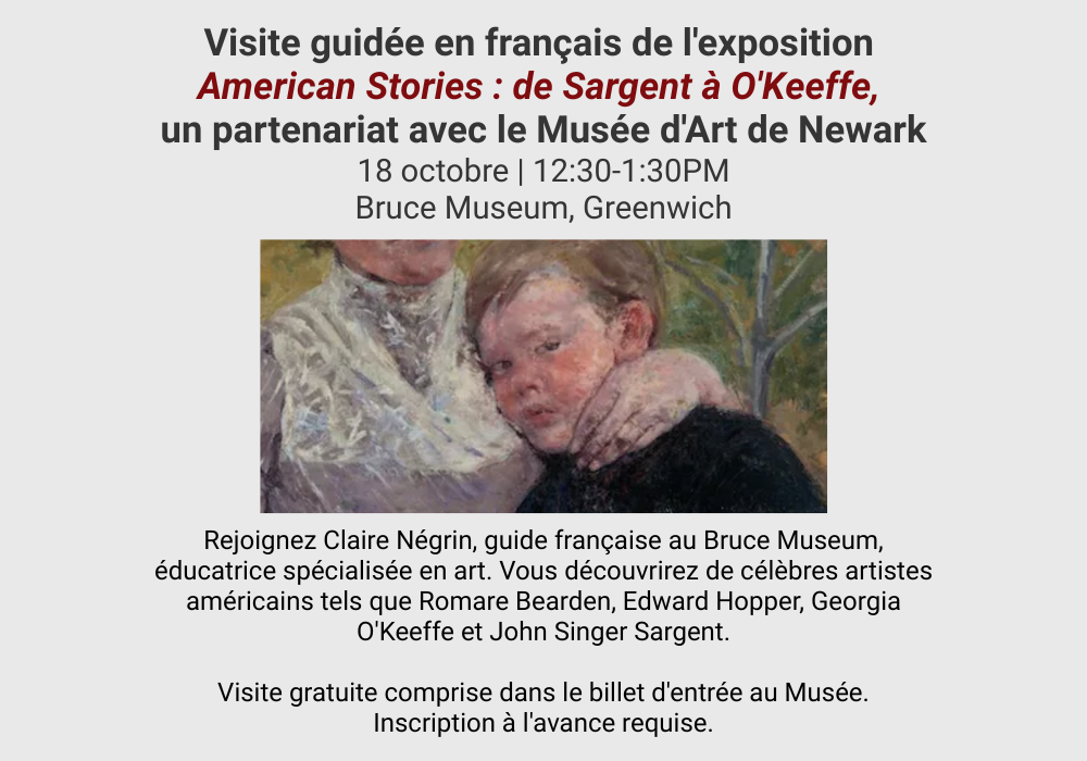 Bruce Museum tour en français before "Murder in the Building" screening