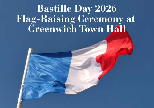 Bastille Day Flag-Raising at Town Hall